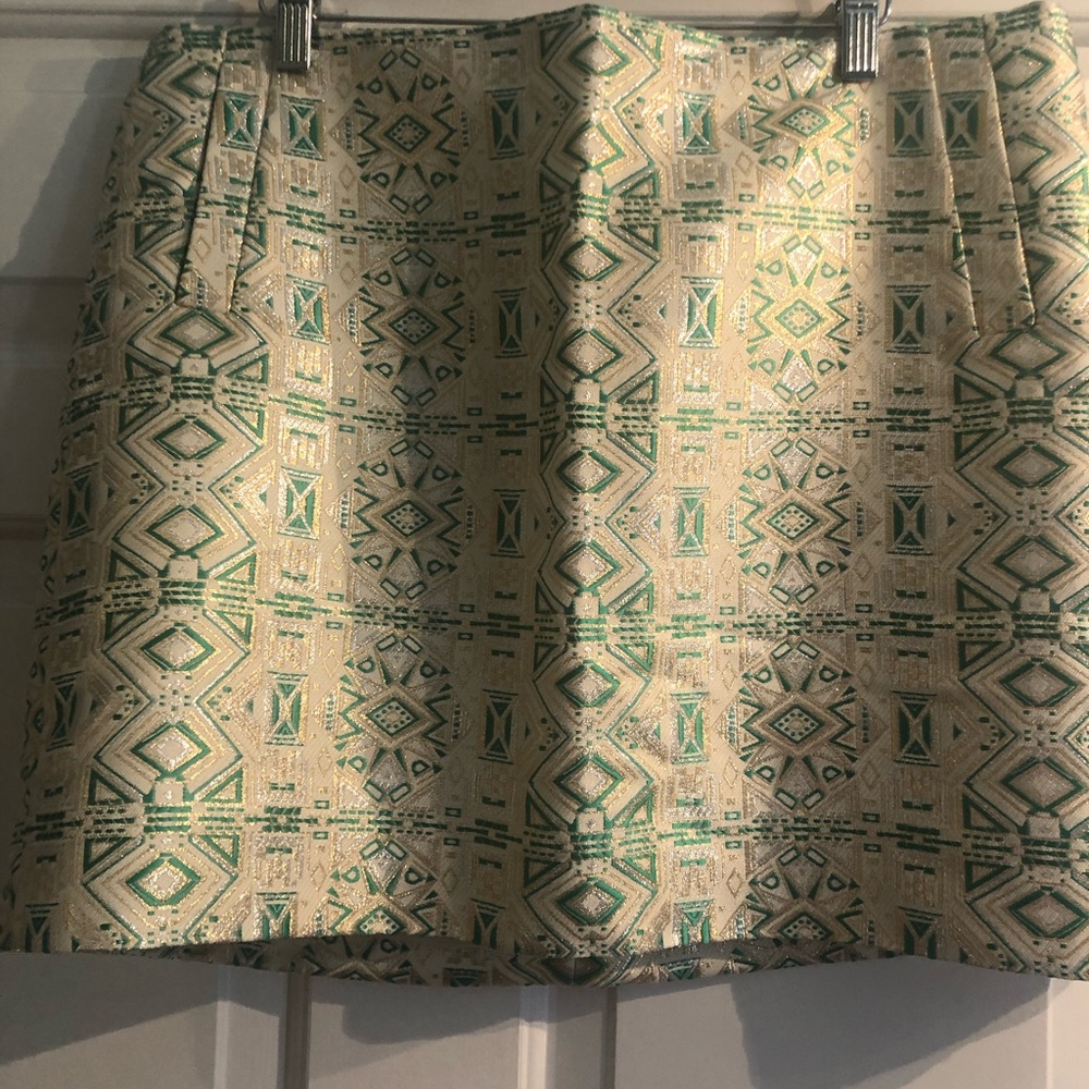 J crew Aztec skirt.  NWT